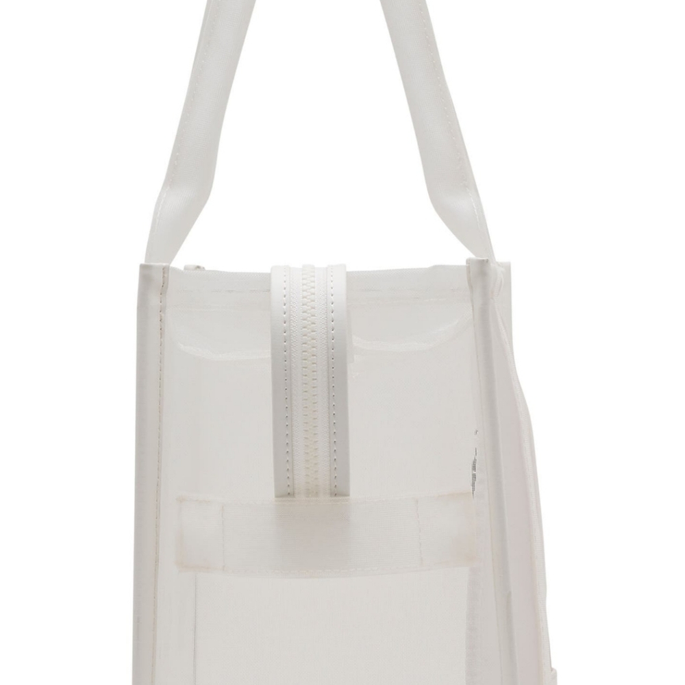 Marc Jacobs The Large Mesh Tote Bag White Authentic With Dust Bag NWT - Picture 5 of 16